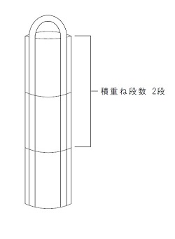 積重ね2段